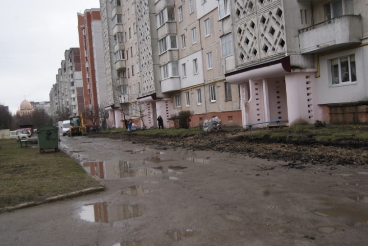 Ремонт на вулиці Куліша