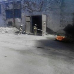 В Копичинській виправній колонії проведено пожежно-тактичні навчання