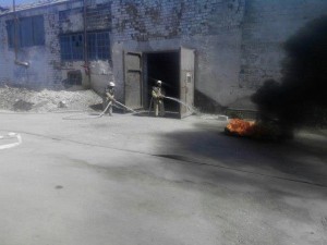 В Копичинській виправній колонії проведено пожежно-тактичні навчання