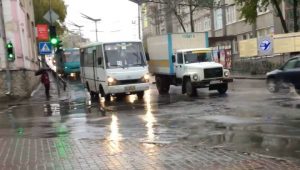 На перехресті біля ТНТУ