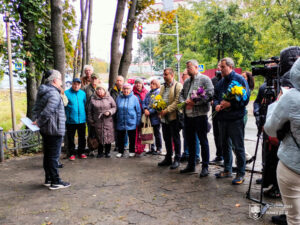 Вшанування пам'яті загиблих у Бабиному Яру в Тернополі