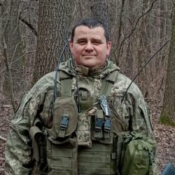 Alt text: Загиблий на війні Володимир Брославський, доцент