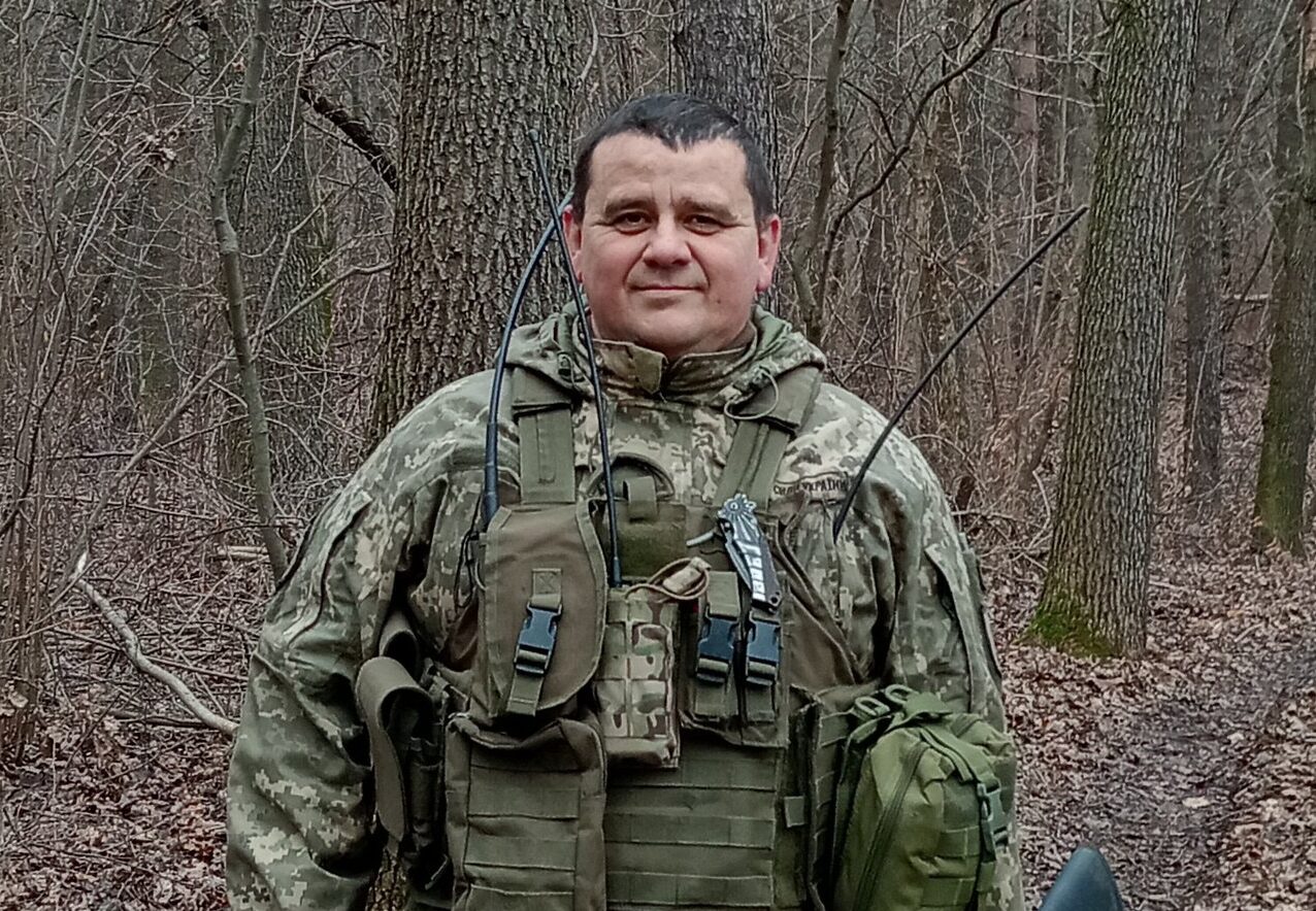 Alt text: Загиблий на війні Володимир Брославський, доцент