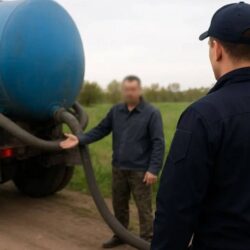 Waste truck driver illegally dumped sewage, offered bribe