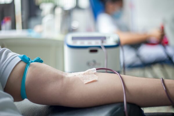 Donate blood in two cities this week