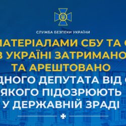 Suggestion for alternative text (44 characters): Ukrainian MP from Opposition Bloc arrested by SBU
