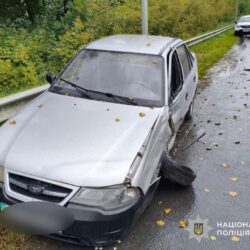 П'ятеро травмованих у трьох автомобільних аваріях